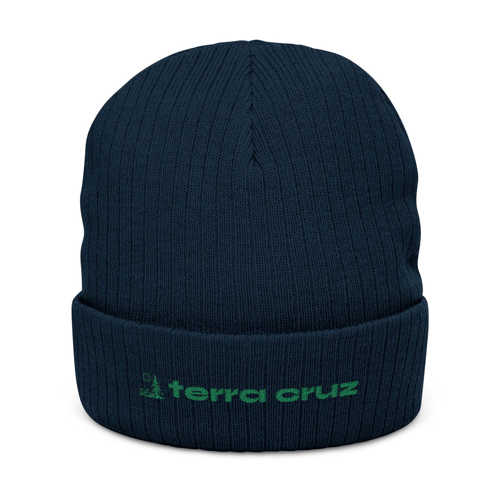 TERRA CRUZ - EMBROIDERED RIBBED BEANIE