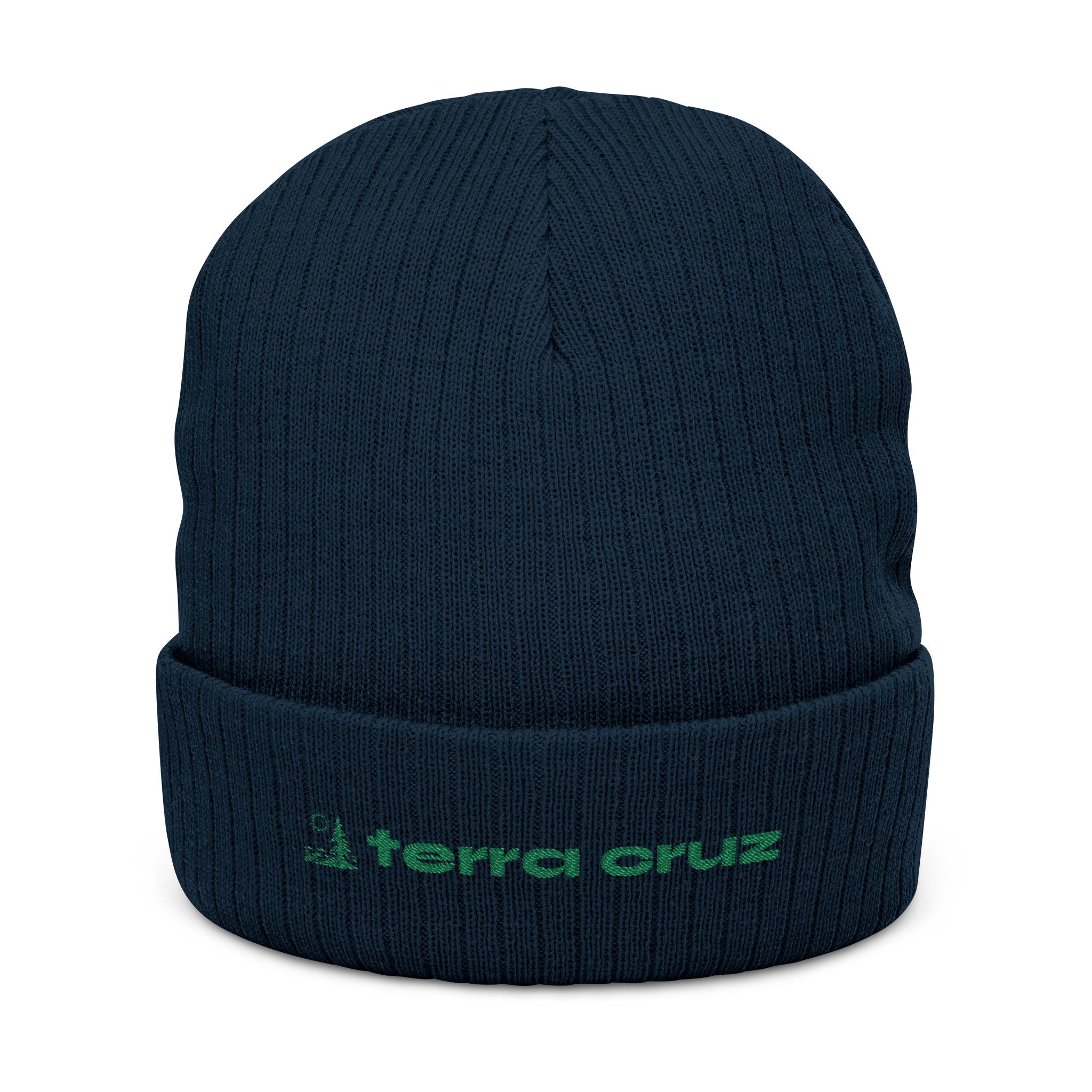 TERRA CRUZ - EMBROIDERED RIBBED BEANIE