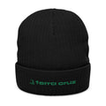 TERRA CRUZ - EMBROIDERED RIBBED BEANIE