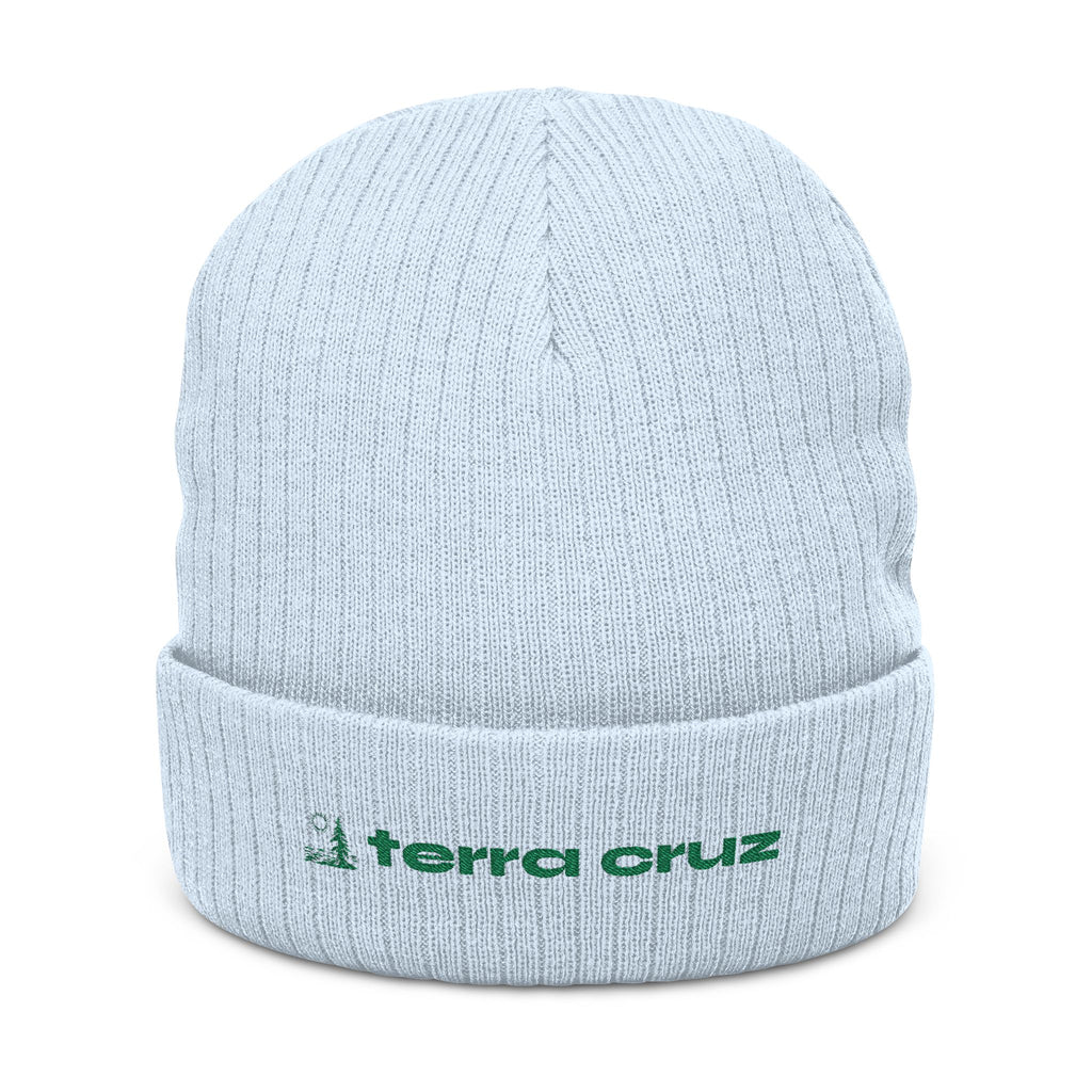 TERRA CRUZ - EMBROIDERED RIBBED BEANIE