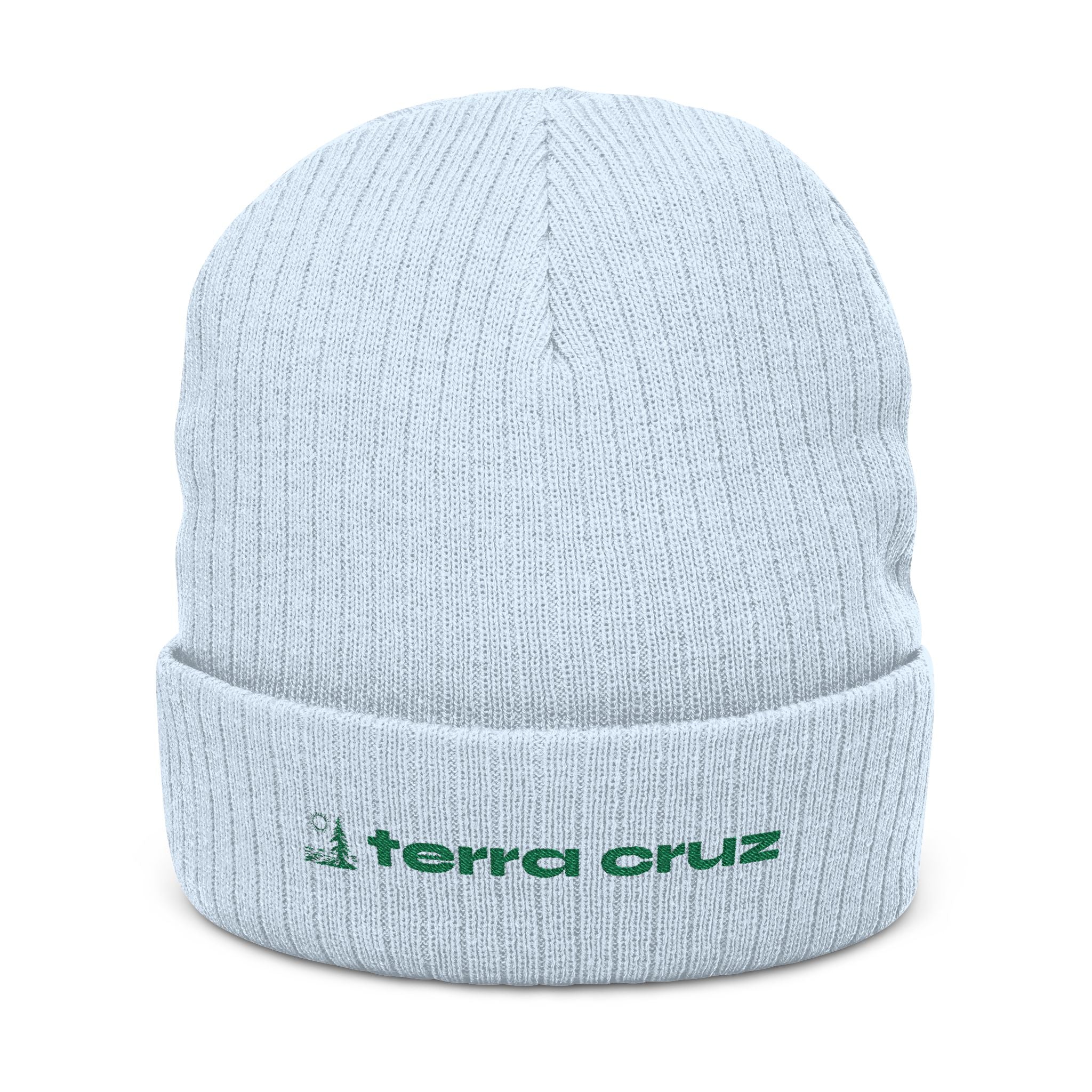 TERRA CRUZ - EMBROIDERED RIBBED BEANIE