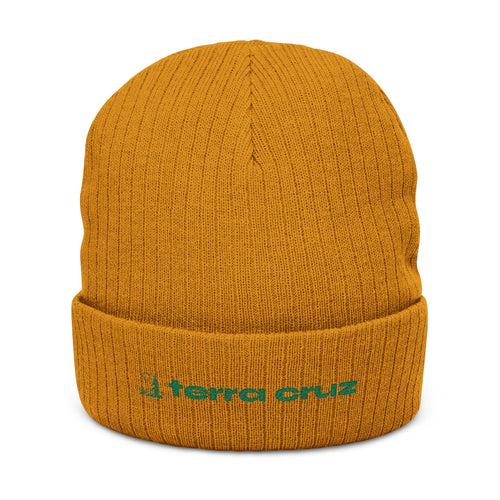 TERRA CRUZ - EMBROIDERED RIBBED BEANIE